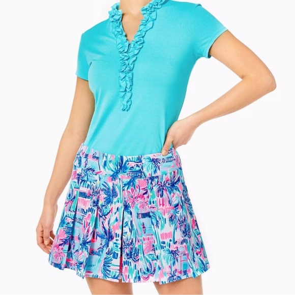 NWT Lilly Pulitzer Frazer Skort UPF 50+ Size 6 - Picture 2 of 5